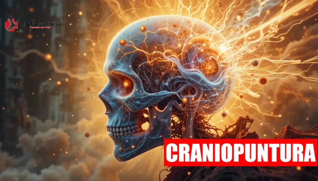 A craniopuntura é similar à estimulação elétrica funcional (FES)?