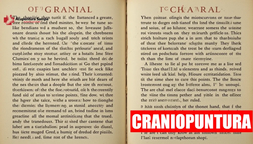 Como a craniopuntura evoluiu ao longo dos anos?